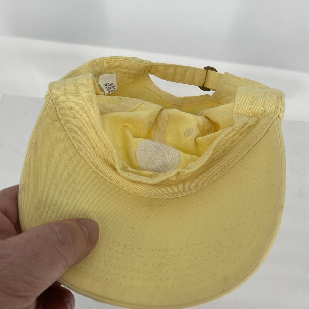 Portland Gear Trailblazers Dad Hat Baseball Cap Butter Yellow Adjustable - Picture 6 of 6